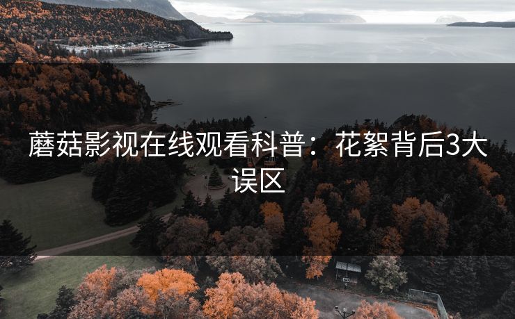 蘑菇影视在线观看科普：花絮背后3大误区