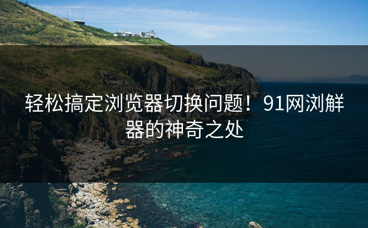 轻松搞定浏览器切换问题！91网浏觧器的神奇之处  第1张